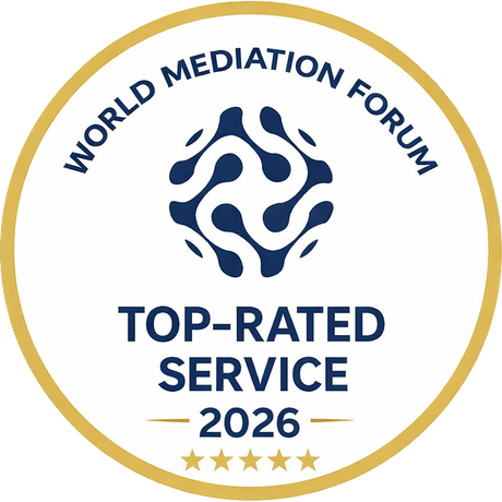 World Mediation Forum — Top-Rated Service 2026 seal